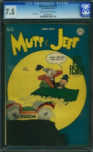 Mutt & Jeff #22 (1946) CGC 7.5 VF-