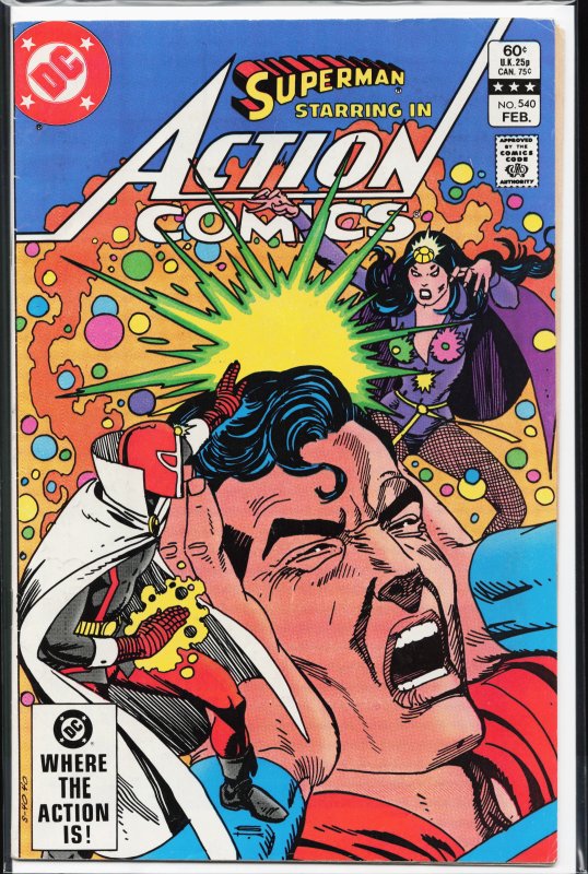 Action Comics #540 Direct Edition (1983) Superman