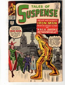 Tales of Suspense #43 (1963)Kirby VG/FN Original GOLDEN Iron Man BEANTOWN CERTIF