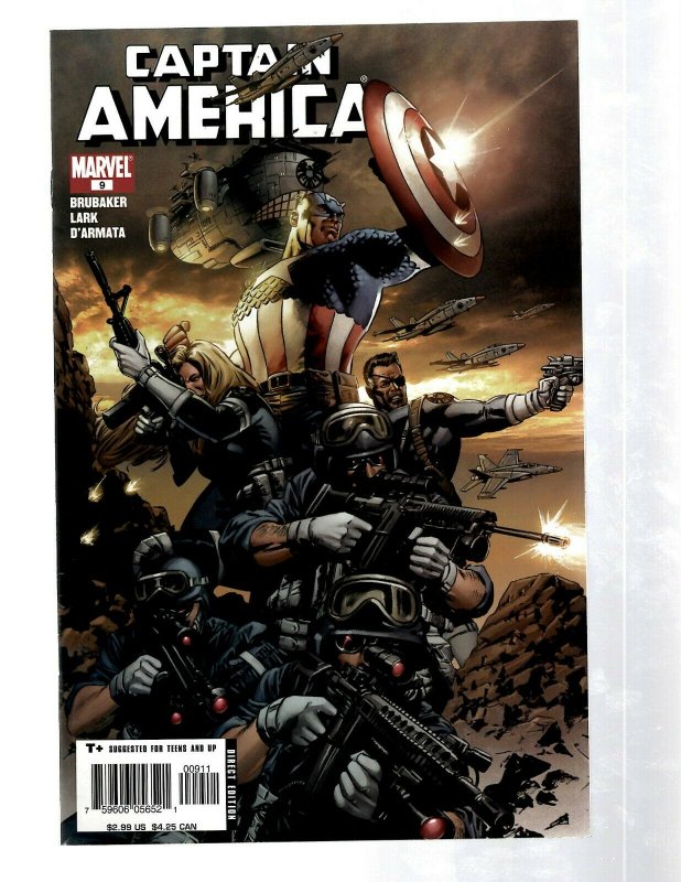 13 Captain America Marvel Comic Books # 4 5 7 8 9 10 11 12 15 16 17 19 20 RB27