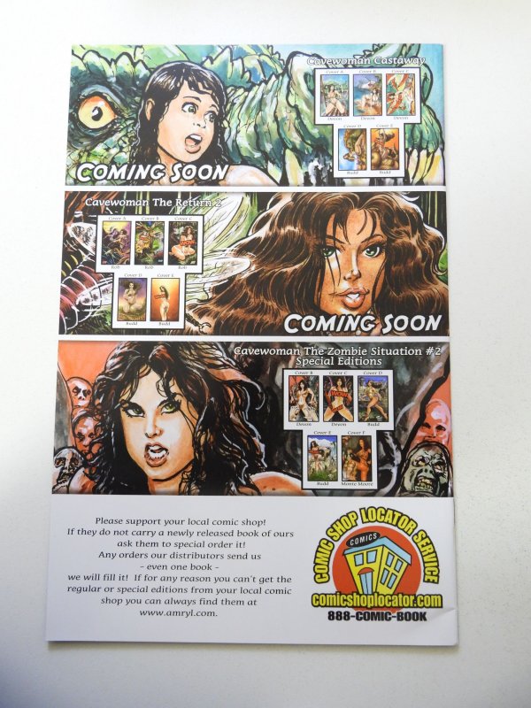 Cavewoman: The Zombie Situation #2 VF/NM Condition