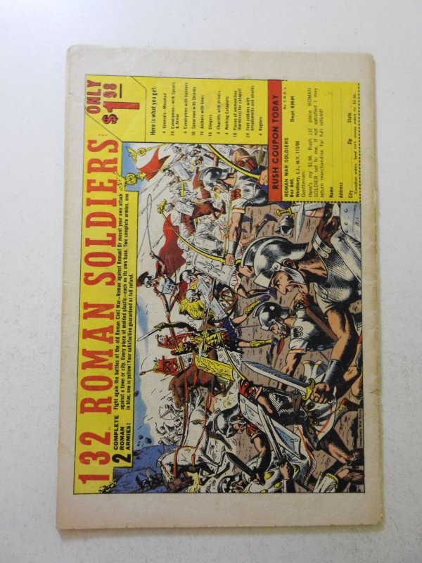 Iron Man #3 (1968) GD/VG Condition small tape pull fc, cover detached top staple