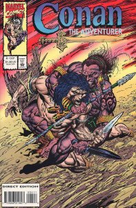 Conan the Adventurer #4 VF ; Marvel | Roy Thomas