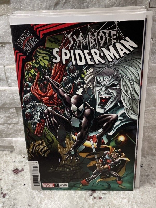 Symbiote Spider-man #1  Marvel Comic Book Variant 1:25 The Best Cover
