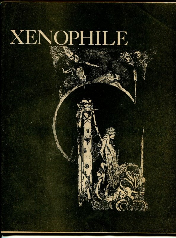 Xenophile #15 1975-top pulp collector fanzine-for sale ads-Pulpcon 4 report-FN