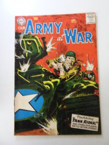 Our Army at War #64 (1957) VG/FN condition stains back cover