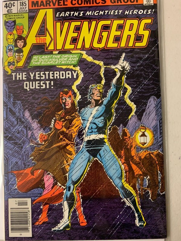 Avengers #185 newsstand 7.0 (1979)