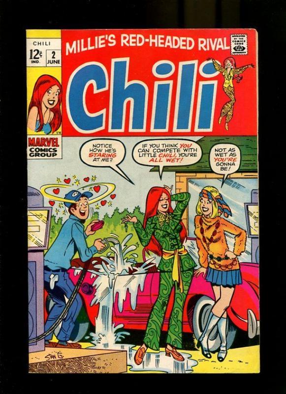 CHILI 2-1969-GAS STATION COVER-MAN IN LOVE  VF