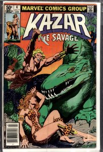 Ka-Zar the Savage #4 (1981) Ka-Zar