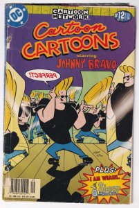 Cartoon Cartoons # 12 Johnny Bravo September 2002 DC Cartoon Network DAMAGED 