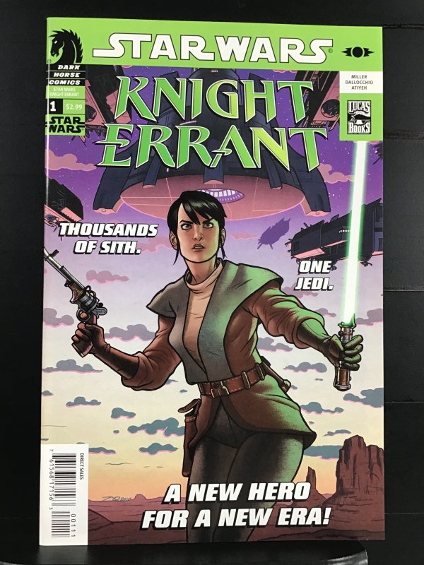 Star Wars: Knight Errant #1 (2010) A New Hero For a New Era!