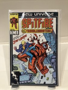 SPITFIRE and the TROUBLESHOOTERS # 5 (Marvel Comic 87) STAR BRAND Conway, Thomas