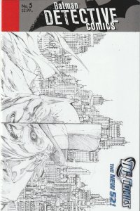 Detective Comics # 5 Wraparound Variant 1:25 Cover NM DC 2012 [Q3]