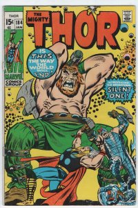 THOR  #185 - 3.5 - OW - VS The Silent One - Infinity