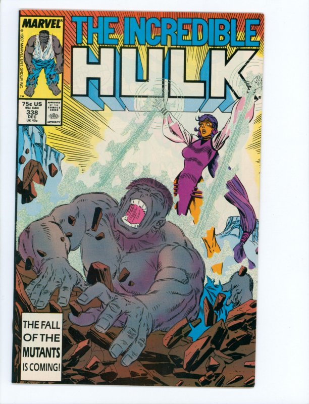 The Incredible Hulk #338 (1987) 1st appearance of Mercy