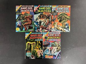 Giant-Size Man Thing (1974) #1-5 VF Complete Set