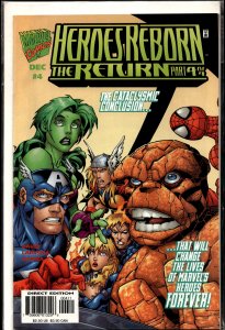 Heroes Reborn: The Return #4 (1997) Human Torch