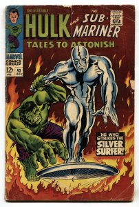 Tales To Astonish #93 comic book 1967-Hulk - Silver Surfer- Sub-Mariner