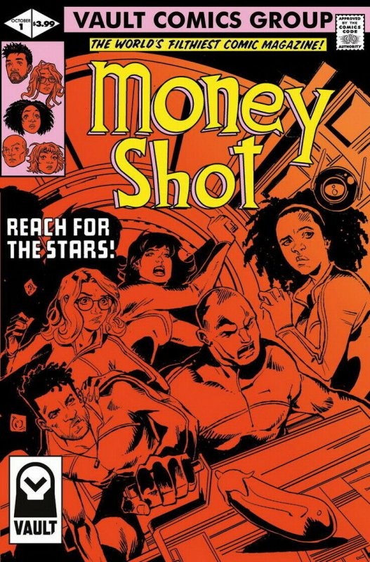 MONEY SHOT (2019 VAULT) #1 VARIANT CVR B TIM DANIEL Ships 10/23