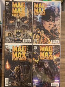 NM++ Mad Max Fury Road #1-2, Furiosa, Nux & Joe 4 Comic Set 2015 Vertigo Comics