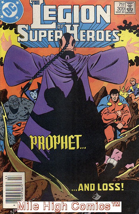 LEGION OF SUPER-HEROES (1980 Series)  (DC) #309 NEWSSTAND Very Good Comics Book