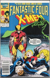 Fantastic Four vs. X-Men #2 (1987) Mr. Fantastic