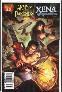 Army of Darkness / Xena #4 Udon Studios Cover (2008) Ash Williams