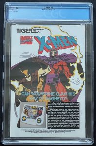 X-Men #4 Marvel 1992 CGC 9.8 White Pages Omega Red