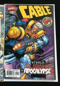 CABLE #1, 50 2PC LOT (VF) THE HARBINGER OF APOCALYPSE!! 1998