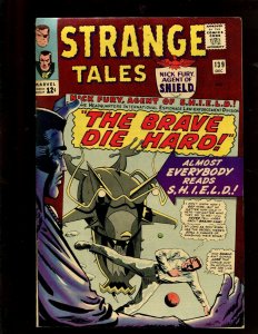 STRANGE TALES #12 (7.5) THE BRAVE DIE HARD!