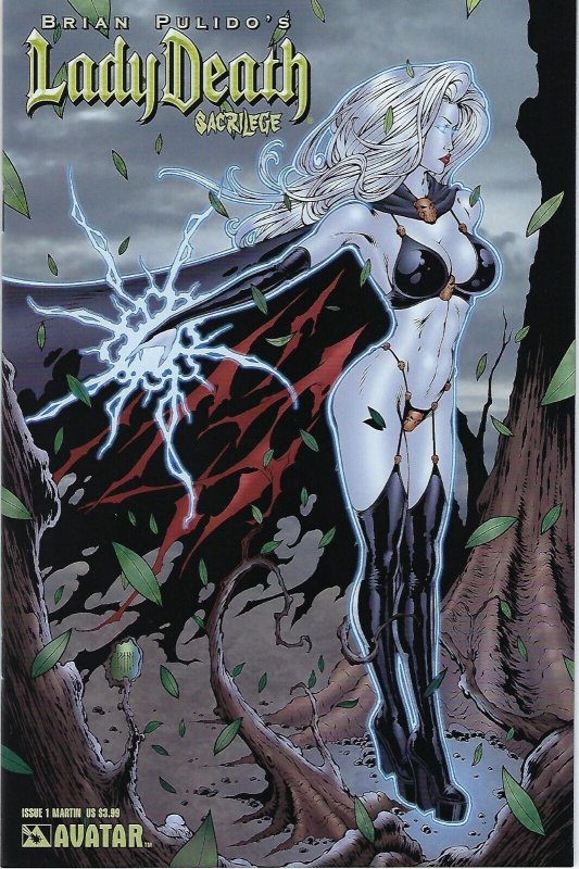 Lady Death Sacrilege # 1 Matt Martin Variant Cover !!!   NM