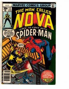 Nova # 12 FN/VF Marvel Comic Book Guardians Spider-Man Avengers Hulk Thor J265