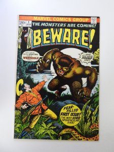 Beware! #1 (1973) FN- condition