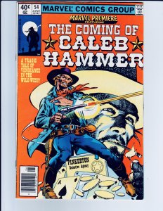 Marvel Premiere #54 Ft. Caleb Hammer.(1980) VF+