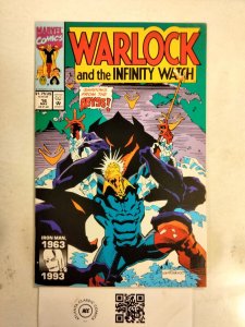 Warlock and the Infinity Watch #16 VF+ Marvel Comics comic book 21 JW46