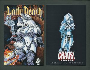 Lady Death: The Odyssey  #1 #2  #3  #4 (SET)  NM  1996