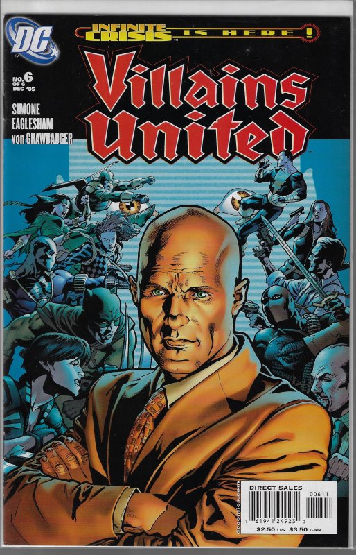 Villains United #1-6 (DC, 2005) NM