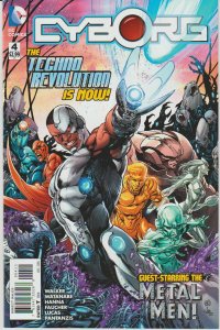 Cyborg # 4 Cover A NM DC 2015 Series [I6]
