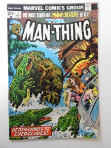 Man-Thing #3 (1974) VG Condition!