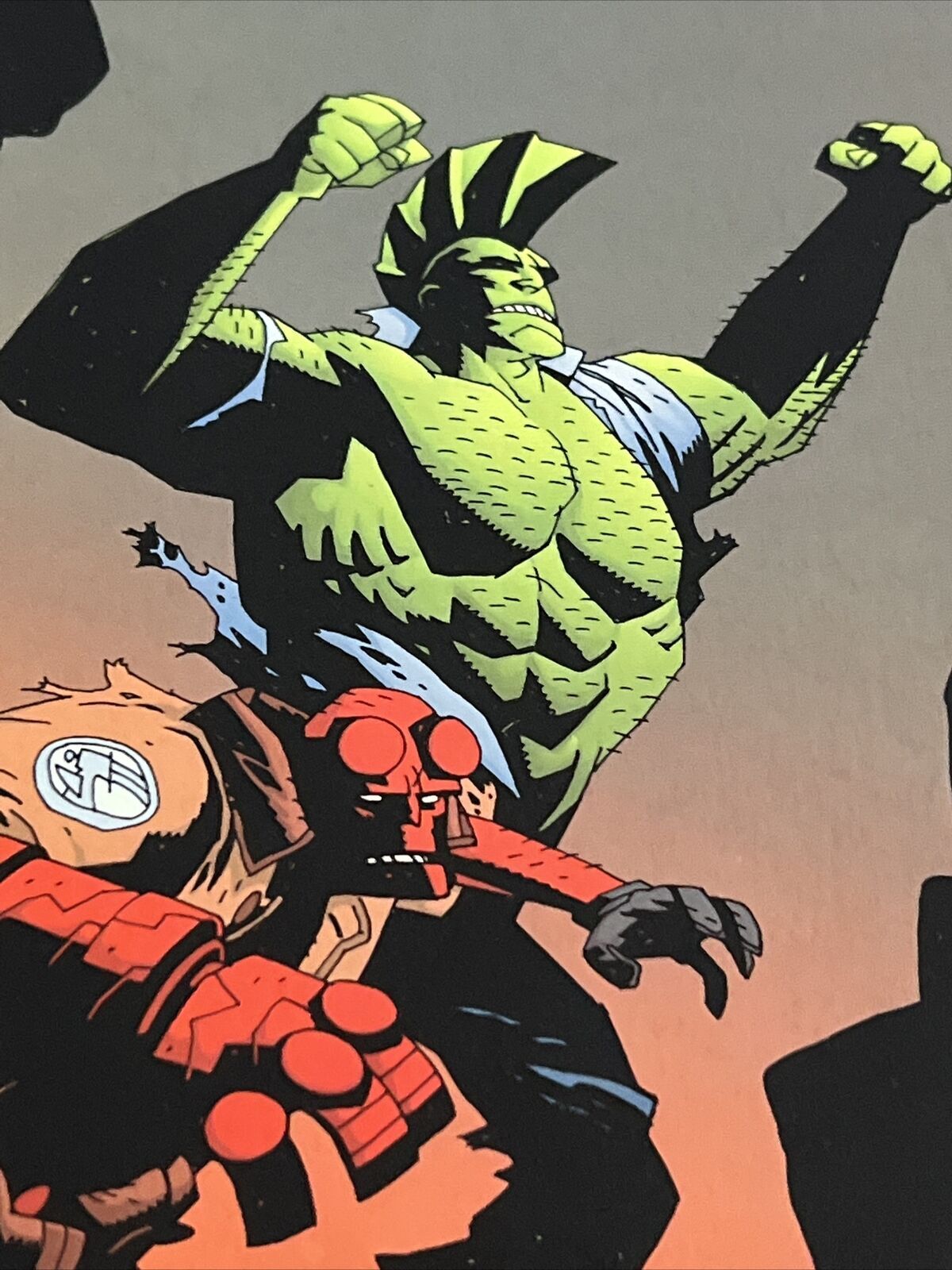 Savage Dragon, Hellboy Brasil