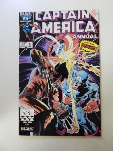 Captain America Annual #8 (1986) VF- condition