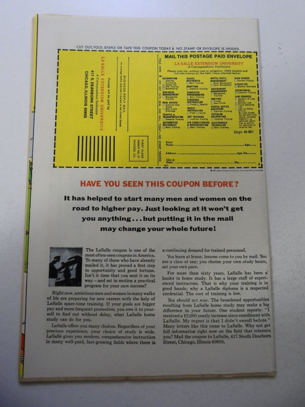 Daredevil #105 (1973) VG- Condition cover detached at one staple