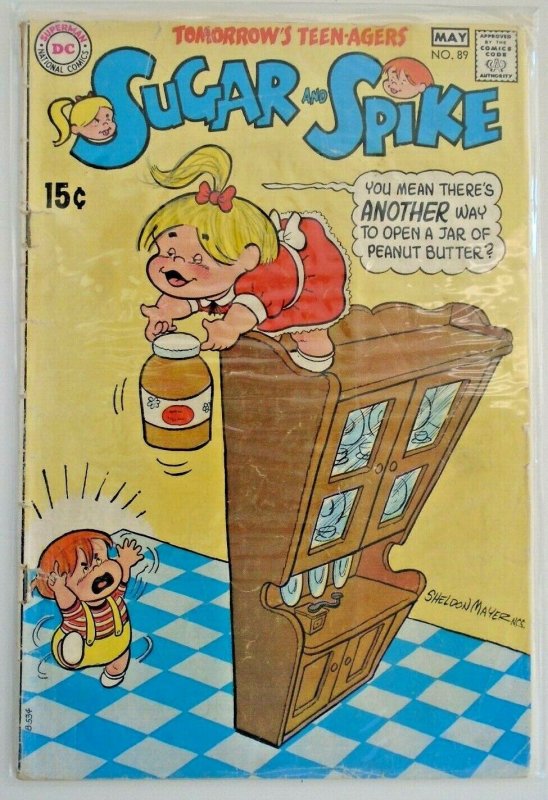 *Sugar & Spike (1956; DC, Sheldon Mayer) #81-82, 84, 86, 88-89 (6 books)