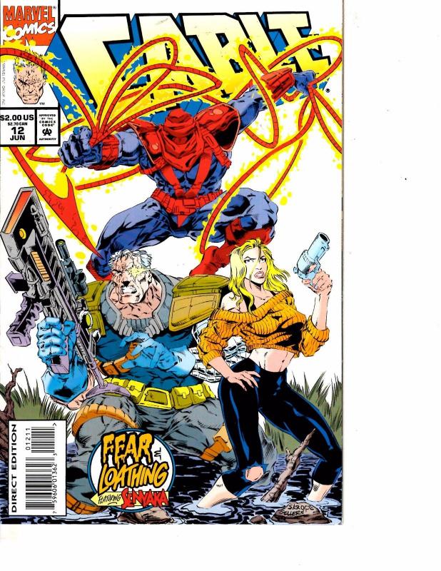 Lot Of 2 Marvel Comic Books Cable #12 and Doctor Strange #66 ON3