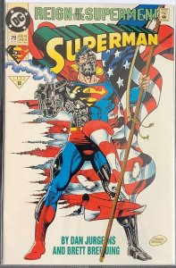 Superman #79 Direct Edition (1993, DC) NM/MT