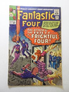 Fantastic Four #36 (1965) VG- Condition moisture stains