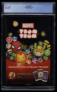 Venom #1 CGC NM+ 9.6 White Pages 1:1000 McFarlane Color Variant