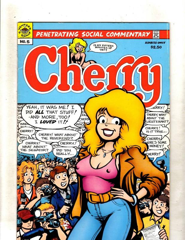 Lot Of 8 Cherry Comic Books # 3 4 5 6 7 8 9 10 Archie Like JF1