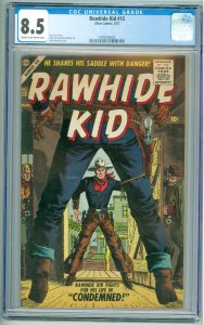 Rawhide Kid #13 (1957) CGC 8.5!