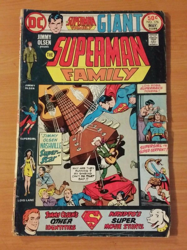 The Superman Family #176 ~ GOOD - VERY GOOD VG ~ 1976 DC COMICS